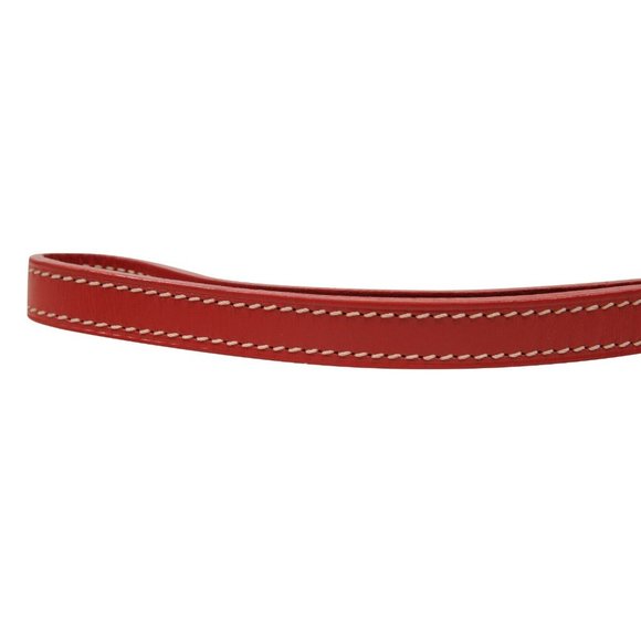 Goyard Red Dog Animal Animal Thick Short Red Leash Collar Strap Pet Accessories - Picture 7 of 7